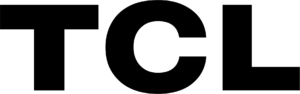TCL Logo Letters Black